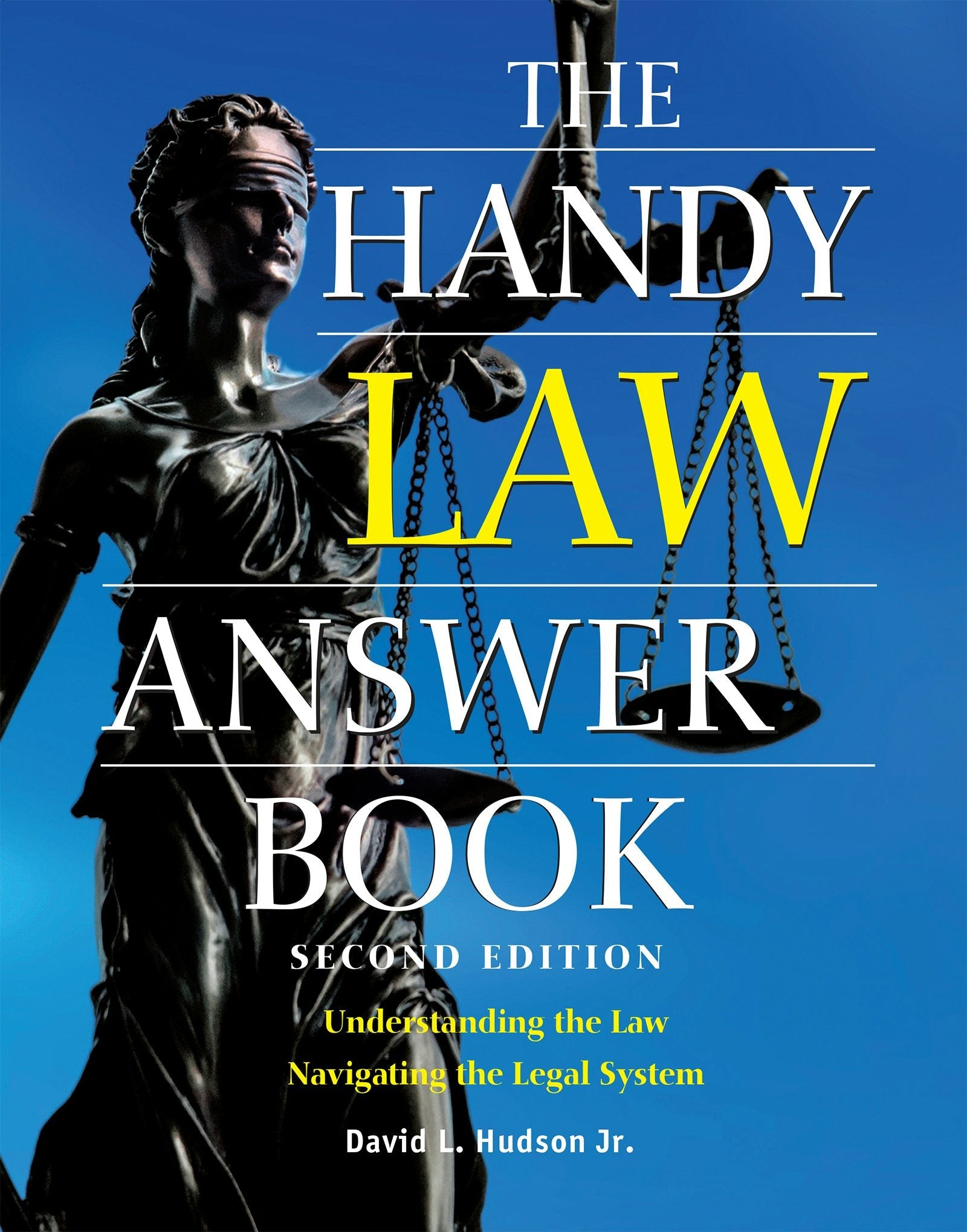 Cover image for The Handy Law Answer Book, isbn: 9781578598724